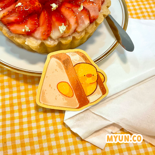 Duck Sando Waterproof Die Cut Sticker